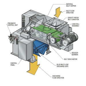 DCS-B Belt-Fed Automatic Packaging Scale